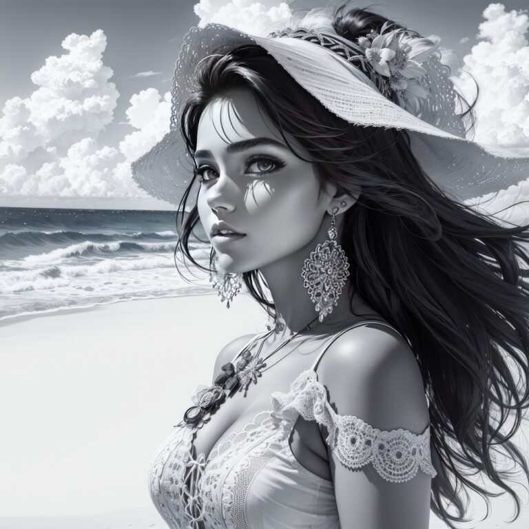 ai generated, lady, beach-8112986.jpg